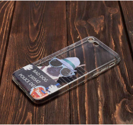 Чехол силиконовый для iPhone 7/8 с рисунком "Милые животные"
