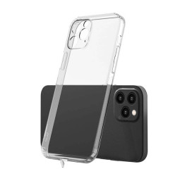 Чехол для iPhone 13 Pro (6,1) с заглушками тонкий (прозрачный)
