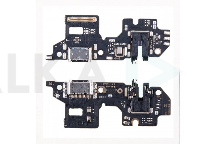 Шлейф для Realme 9 Pro (RMX3472)/ Q5 (RMX3478) с разъемом зарядки + разъем гарнитуры (плата)