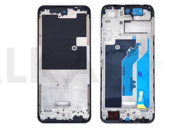 Средняя часть для Tecno Pova Neo 3 (рамка дисплея) черный, с разбора