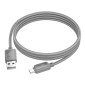 Кабель USB - MicroUSB HOCO X113 (белый) 1м