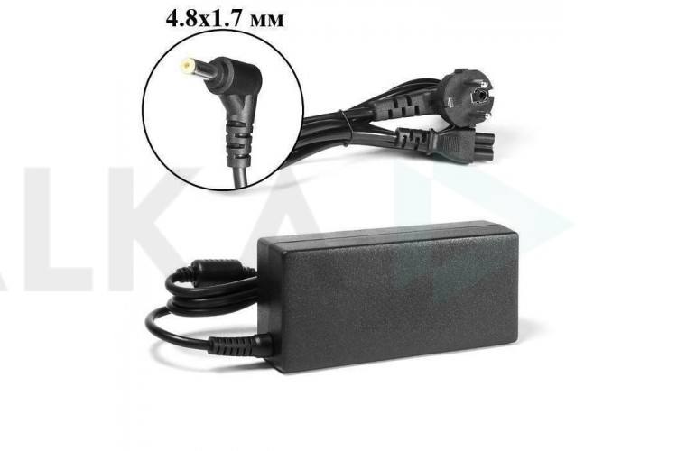 Блок питания / зарядное устройство для ноутбука HP (18.5V, 3.5A, 4.8*1.7) COPY ORIG