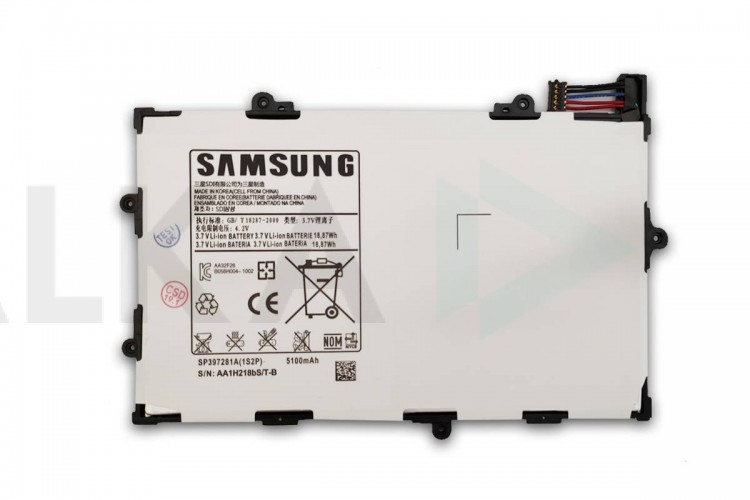 Аккумуляторная батарея SP397281P (1S2P) для Samsung Galaxy Tab P6800 5100 mAh