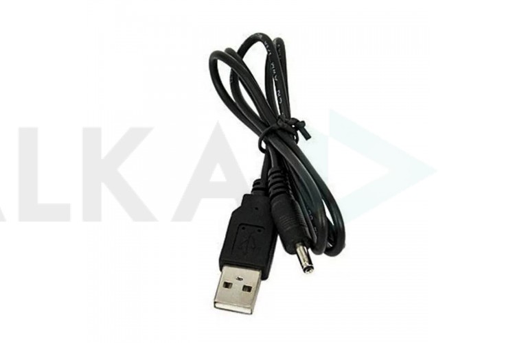 Кабель USB Type-A (папа) - штекер 2,0 х 0,5 мм (папа) 1 м