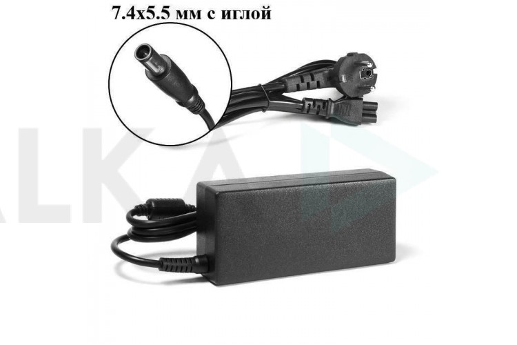 Блок питания / зарядное устройство для ноутбука HP (19.5V, 2.31A, 7.4*5.0 с иглой) COPY ORIG