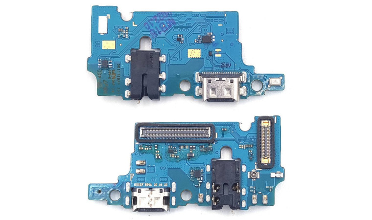 Шлейф для Samsung M515F Galaxy M51 с разъемом зарядки + разъем гарнитуры (плата)