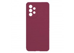 Чехол для Samsung A13 тонкий (бордовый)