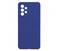 Чехол для Samsung A33 тонкий (синий)