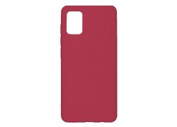 Чехол для Samsung A51 (A515F) тонкий (бордовый)
