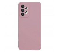Чехол для Samsung A53 тонкий (розовый песок)