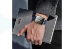 Нейлоновый ремешок HOCO AS100 Тканый магнитный ремешок для часов iWatch AS100 (42/44/45/49 мм) темно серый