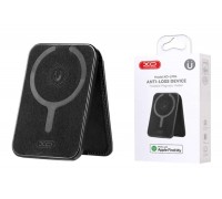 Картхолдер плюс AirTag метка XO LP04 Magnetic Card Pouch  Anti-Loss Locator (Apple MFI certified, for Apple system devices) Black