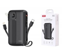 Универсальный дополнительный аккумулятор Power Bank XO PR259 EU plug 22.5W/20W 10000mAh Black