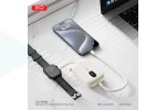 Универсальный дополнительный аккумулятор Power Bank XO PR260 Self-watch wireless charger 20W 10000mAh white