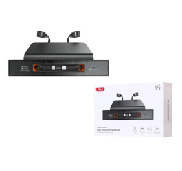 Встраиваемый блок в салон авто XO NB285 Retractable Cable 4-in-1 Black
