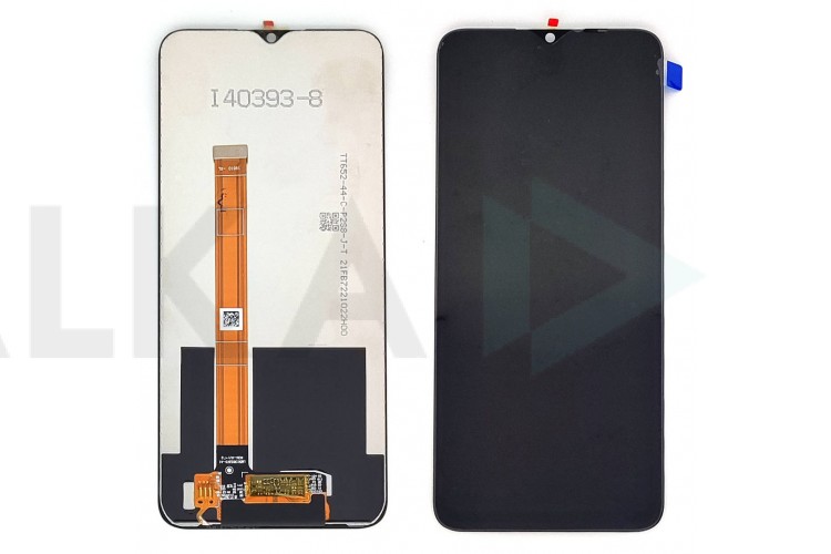 Дисплей для Realme C21Y (RMX3261/ RMX3263)/ C25Y (RMX3269) в сборе с тачскрином (черный) org