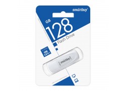Флешка USB 3.0 SmartBuy Scout White 128GB (SB128GB3SCW)