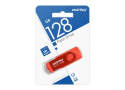 Флешка USB 3.0 SmartBuy Twist Red 128GB (SB128GB3TWR)