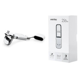 Флешка USB 3.2 Gen.2 SmartBuy M5 256GB Dual Type-C/Type-A, R/W 550/480MB/s (SB256GBM5)