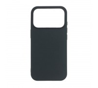 Чехол силиконовый для iPhone 17 Pro (6,3) тонкий (черный)
