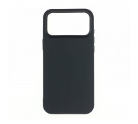 Чехол силиконовый для iPhone 17 Pro Max (6,9) тонкий (черный)