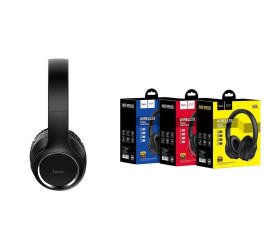 Наушники мониторные беспроводные HOCO W28 Journey wireless headphones Bluetooth (черный)
