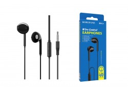 Наушники вакуумные проводные BOROFONE BM54 Maya Universal earphones (черный)