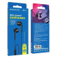 Наушники вакуумные проводные BOROFONE BM54 Maya Universal earphones (черный)