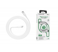 Кабель USB Type-C - USB Type-C BOROFONE BX44, 5A/20V, PD100W (белый) 1м