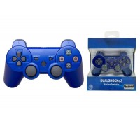 Геймпад беспроводной для Sony PlayStation 3 (упаковка картон) синий PS3