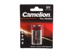 Батарейка алкалиновая Camelion 6LR61 крона/1BL Plus Alkaline (цена за блистер 1 шт)