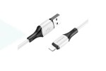 Кабель USB - Lightning BOROFONE BX79 2,4A (белый) 1м (силиконовый)