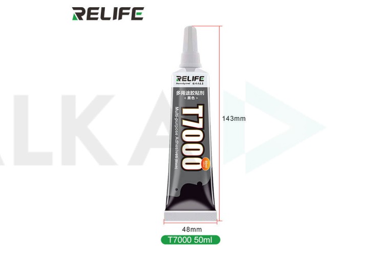 Клей RELIFE T7000 (50 ml.) черный