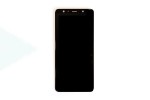 Дисплей для Samsung A750F Galaxy A7 (2018) Black в сборе с тачскрином, 100%