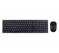 Комплект клавиатура+мышь беспроводной Perfeo "TWIN" USB PF_A4500 (черный)