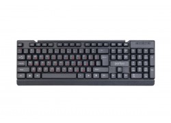 Клавиатура проводная Perfeo "NICE" Multimedia, USB  PF_A4795 (черный)