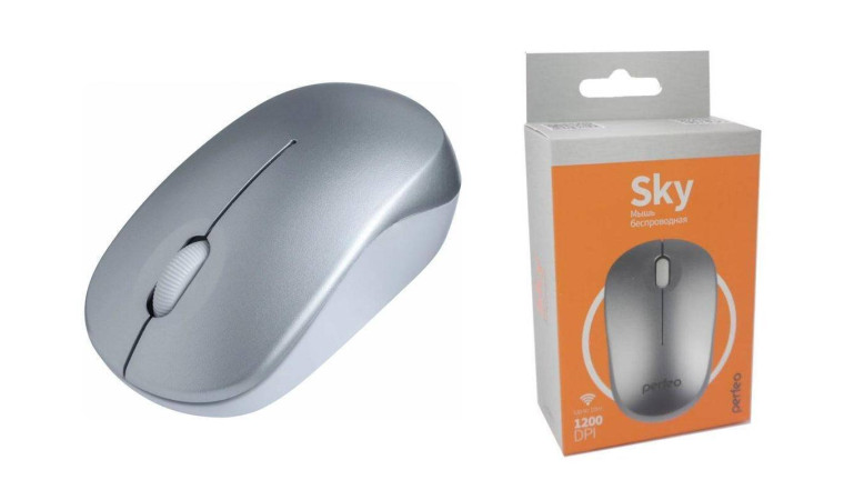 Мышь беспроводная Perfeo "SLIM", 3 кн, DPI 1200, USB, PF_A4788 (белый) Мышь беспроводная Perfeo "SLIM", 3 кн, DPI 1200, USB, PF_A4788 (белый)