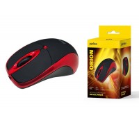 Мышь проводная Perfeo "ORION", 3 кн, DPI 1000, USB PF_A4794 (черно-красный)