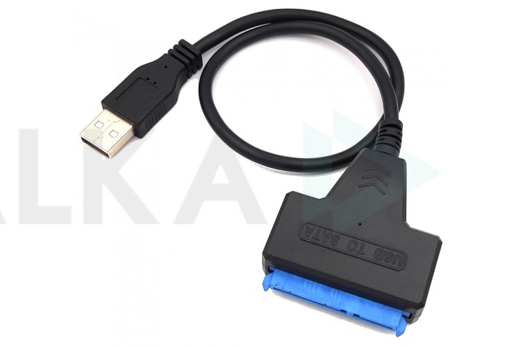 Кабель USB2.0 Type-A (M) --> SATA II