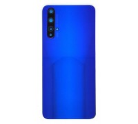 Задняя крышка для Huawei Honor 20 + стекло камеры (синий) HQ