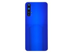 Задняя крышка для Huawei Honor 20 + стекло камеры (синий) HQ