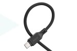 Кабель USB - MicroUSB HOCO X90 (черный) силиконовый 1м