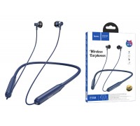 Наушники вакуумные беспроводные HOCO ES58 Sound tide sports BT headset Bluetooth (синий)