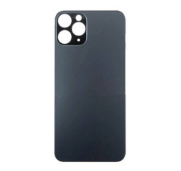 Задняя крышка (стекло) для iPhone 11 Pro (черный) легкая установка CE (литое стекло)