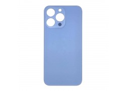 Задняя крышка (стекло) для iPhone 13 Pro (синий) легкая установка (литое стекло)