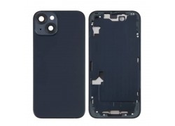 Задняя крышка для iPhone 14 Midnight (с креплением + магнит) литое стекло