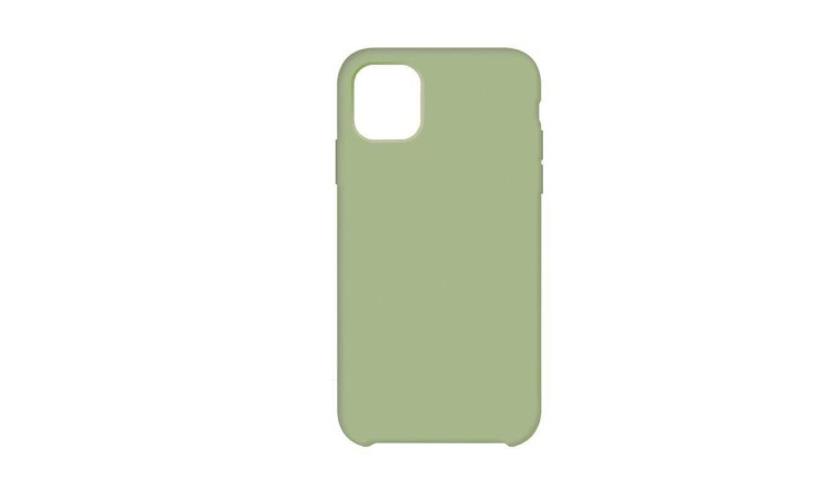 Чехол для iPhone 11 (6.1) Silicone Case Soft Touch (салатовый) 1
