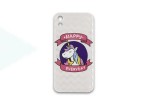 Чехол силиконовый iPhone Х/XS (5.8) с рисунком "Единорог" 10 видов