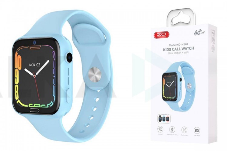 Смарт часы XO H140 Kids 4G (Asia Version) Blue