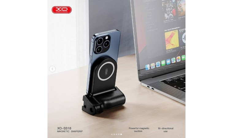 Держатель для iPhone SS18 Magsafe Magnetic Camera Grip for Moible Phone With Bluetooth Connect Black Держатель для iPhone SS18 Magsafe Magnetic Camera Grip for Moible Phone With Bluetooth Connect Black